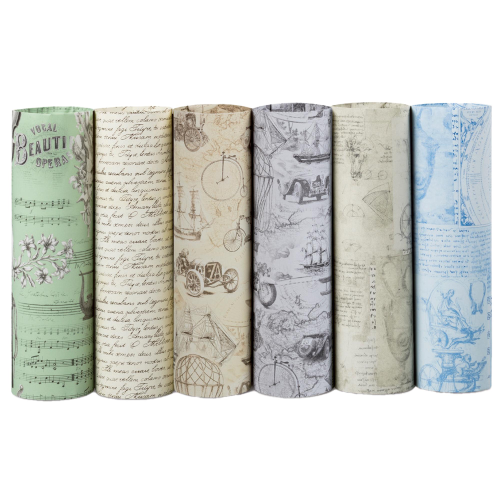 Carta regalo Eco RetrO' - 70 x 100 cm - 65 gr - 100 fogli - Rex Sadoch